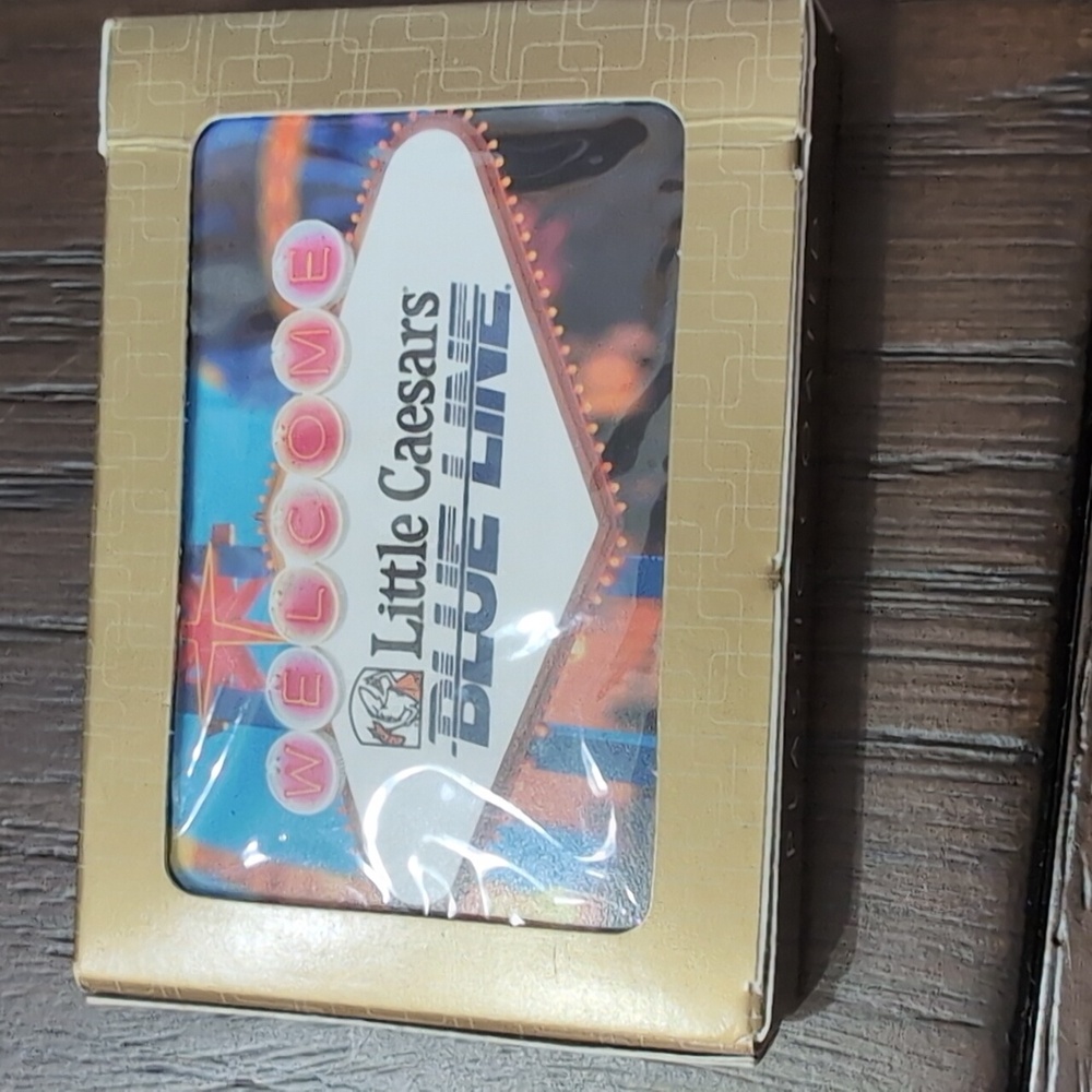 Little Caesars/Blue Like Colleague Exclusive Las Vegas Expo Playing Cards
